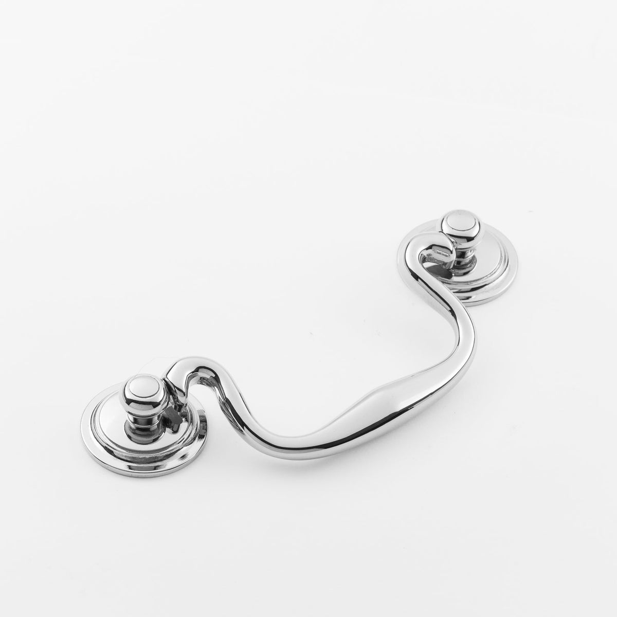 6003, Bail Pull 4" cc, Classic Brass Hutter Collection