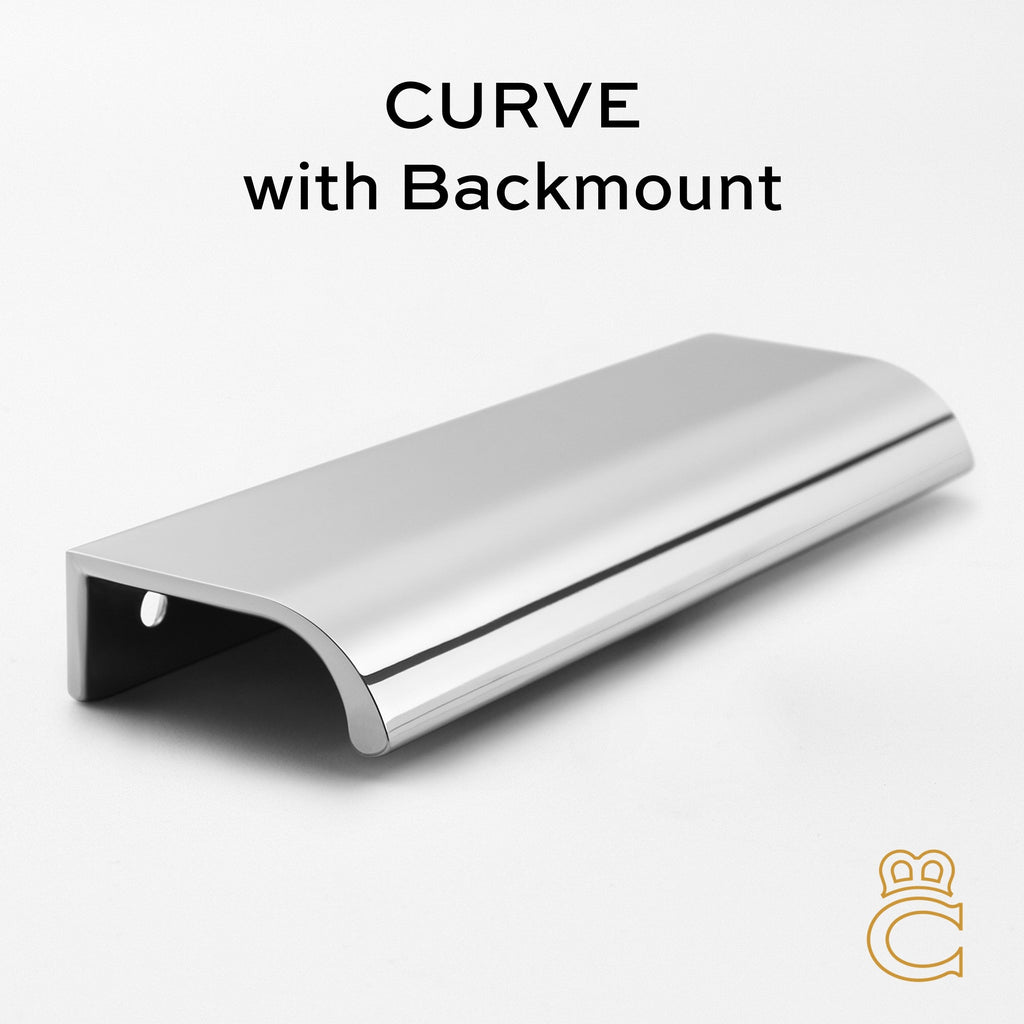 Edge Pull - Curve w/Backmount